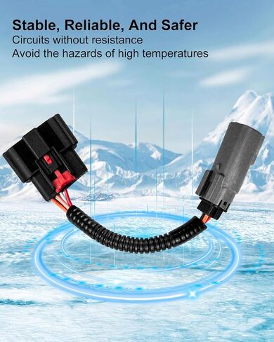 2 Pcs Tail Light Conversion Harness Fit for Ford F-150 Trucks 2018-2020, LED Taillight Conversion Adaptor Wiring Connector in Saudi Arabia