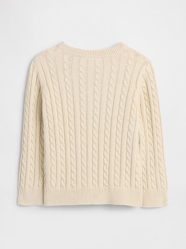 GAP Baby Boys' Cable Crewneck Sweater in Saudi Arabia