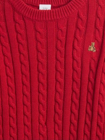 GAP Baby Boys' Cable Crewneck Sweater in Saudi Arabia