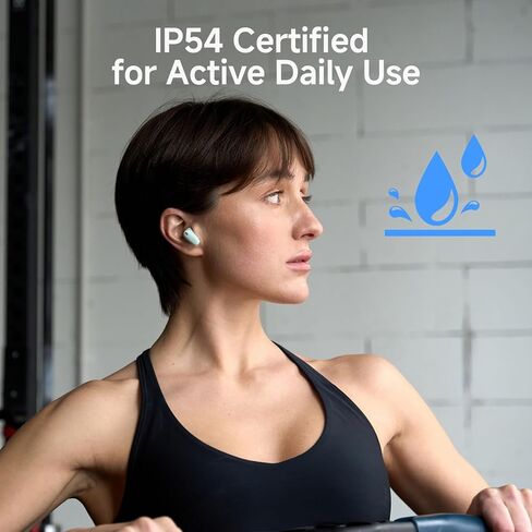 Edifier X1 Lite True Wireless Earbuds, Bluetooth 5.4 Earphones with 26 Hours Playtime Single Mic AI for Clear Calls, IP54 Sweat Resistant Low Latency Headphones Supports Fast Charging (White) in Kuwait