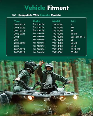 SCITOO Rear Left Right CV Axle Shaft Assembly For Yamaha YXZ1000R 2016 2017 2018 2019 2020 2021 2022 2 Pack in Saudi Arabia