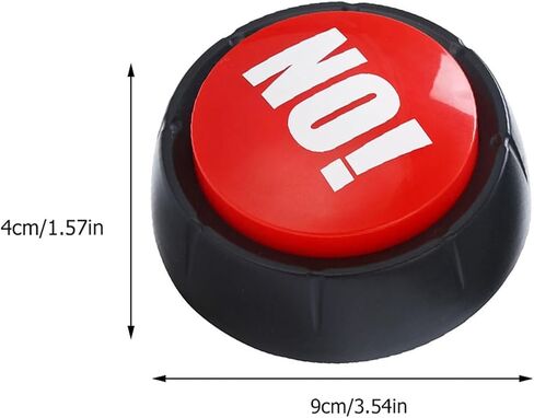 2 PCS Toys Pet Talking Buttons Game Answer Buzzer No Talking Button Sound Button Sound Talking Button in Saudi Arabia