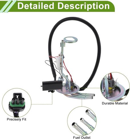 No.FG156A Fuel Pump Mounting Bracket Kit for Buick Regal V6 3.8L Turbocharged 84-87 Fuel Level Sending Unit Module Set in Saudi Arabia