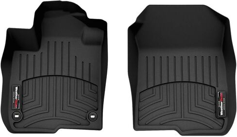 WeatherTech Custom Fit FloorLiners for Honda HR-V - 1st Row (4417461), Black in Saudi Arabia