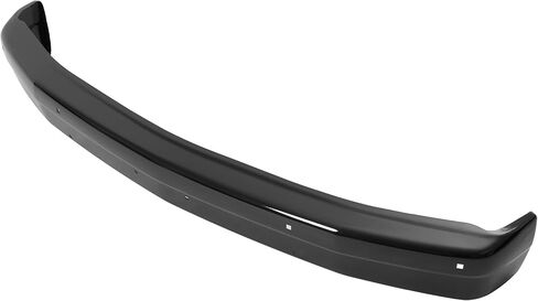 KUAFU Front Bumper Face Bar Compatible with 1991 1992 1993 1994 1995 1996 Dodge Dakota Base w/o Molding Holes Replacement for CH1002167 55034316 Steel Chrome Silvery in Saudi Arabia