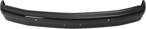 KUAFU Front Bumper Face Bar Compatible with 1991 1992 1993 1994 1995 1996 Dodge Dakota Base w/o Molding Holes Replacement for CH1002167 55034316 Steel Chrome Silvery in Saudi Arabia