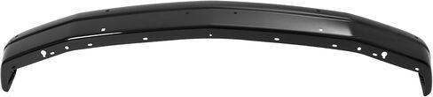 KUAFU Front Bumper Face Bar Compatible with 1991 1992 1993 1994 1995 1996 Dodge Dakota Base w/o Molding Holes Replacement for CH1002167 55034316 Steel Chrome Silvery in Saudi Arabia