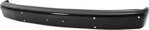 KUAFU Front Bumper Face Bar Compatible with 1991 1992 1993 1994 1995 1996 Dodge Dakota Base w/o Molding Holes Replacement for CH1002167 55034316 Steel Chrome Silvery in Saudi Arabia