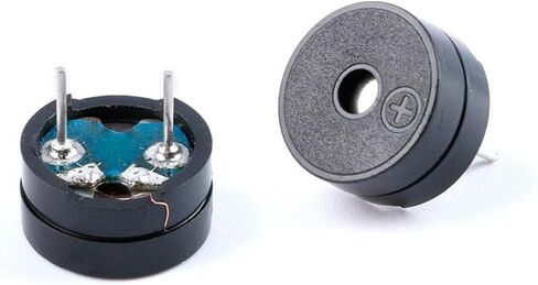 5pcs HC12065 Electromagnetic Buzzer Passive Buzzer Speaker Split 12 * 6.5MM 12 * 6.5MM 42ohms in Saudi Arabia