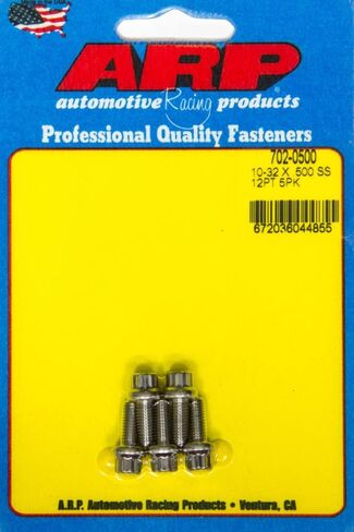 طقم مسامير ARP 702-0500 (S/S -12pt (5pk)10-32 x .500) in Saudi Arabia