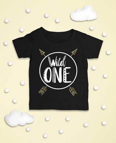 Baseball Number 1 1st Birthday Shirt Gifts for One Year Old Infant Kids T-Shirt in Saudi Arabia