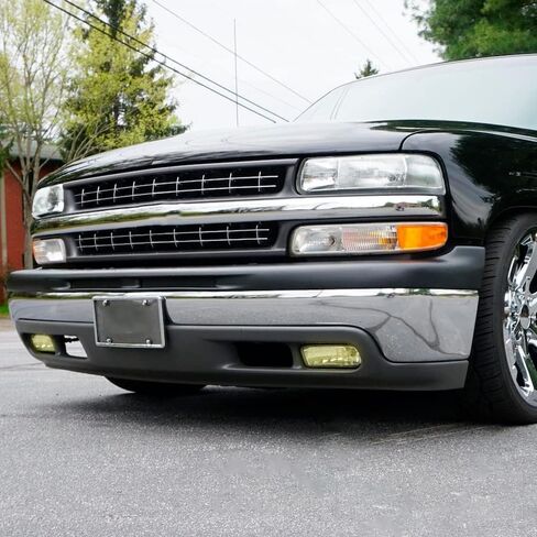 Fog Lights Assembly Compatible with Chevy Silverado 1500 2500 1999-2002/Fit Chevy Silverado 3500 2001-2002/Fit Chevy Suburban/Tahoe 2000-2006 Yellow Lens in Saudi Arabia