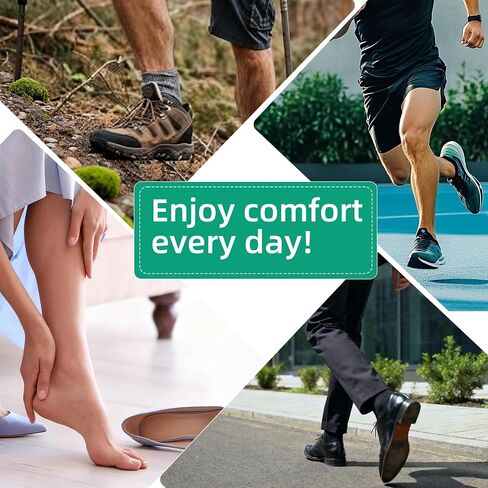 Premium Gel Heel Cups for Heel Pain Relief – Long-Lasting Silicone Inserts for Plantar Fasciitis, Heel Spurs, Achilles Tendonitis – All-Day Shock Absorption & Comfort for Men & Women (Milky White, M) in Kuwait