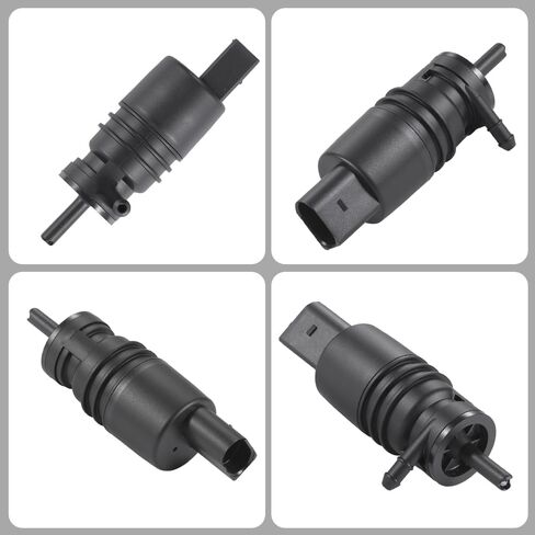 Windshield Washer Motor Pump for BMW 330i / 330xi / 330Ci / 325Ci / 325i 2001-2006 for BMW 328xi / 335xi 2007-2008 | High-Pressure Spraying | Replace Part 67128362154, 67-12-8-362-154 in Saudi Arabia