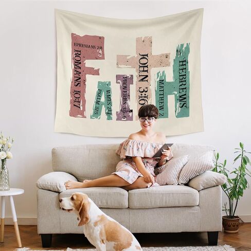 WARDOS Boho Floral Tapestry, in a Field of Roses She Is a Wildflower Tapestry Wall Hanging, Boho Wildflower Wall Blanket Decor for Baby Girls Room Toddler Nursery Bedroom, 50x60 Inch in Kuwait