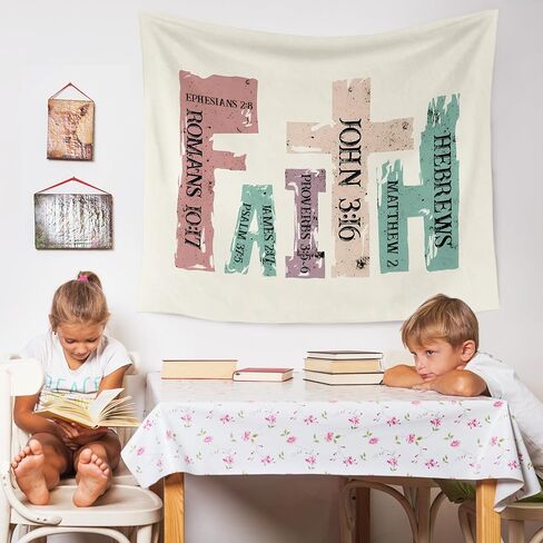 WARDOS Boho Floral Tapestry, in a Field of Roses She Is a Wildflower Tapestry Wall Hanging, Boho Wildflower Wall Blanket Decor for Baby Girls Room Toddler Nursery Bedroom, 50x60 Inch in Kuwait