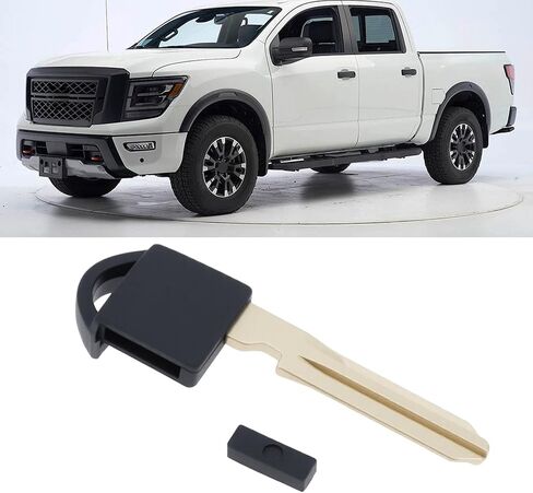 2Pcs Car Key Blanks Blade Compatible with Nissan Titan 2021-2024 Compatible with Frontier 2021-2023 in Saudi Arabia