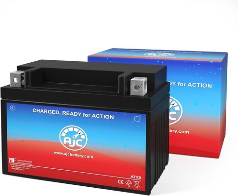 AJC Battery Compatible with Suzuki LT-Z250 QuadSport 250CC ATV Battery (2004-2011) in Saudi Arabia