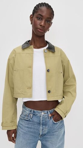 LE BOP Women's Harriet Cropped Jacket in Saudi Arabia