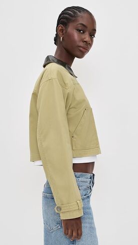 LE BOP Women's Harriet Cropped Jacket in Saudi Arabia