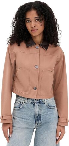LE BOP Women's Harriet Cropped Jacket in Saudi Arabia
