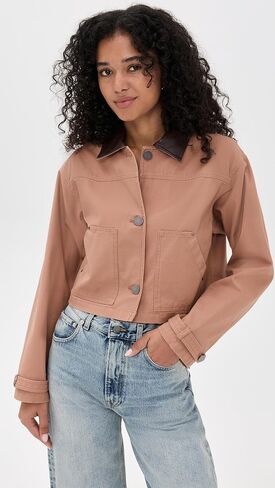 LE BOP Women's Harriet Cropped Jacket in Saudi Arabia