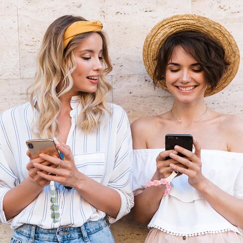 سلسلة مفاتيح مكرامية للنساء، حبل معصم بوهو مصنوع يدويًا مع حامل حلقة مفاتيح، سلسلة مفاتيح على شكل زهرة لطيفة للفتيات، سلسلة مفاتيح معصم قابلة للتعديل للمفاتيح وسلاسل المفاتيح للنساء اللطيفة in Kuwait