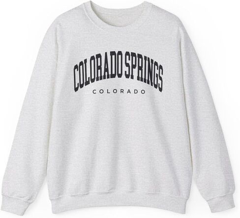 Colorado Springs Colorado Adult Unisex Crewneck Sweatshirt in Saudi Arabia
