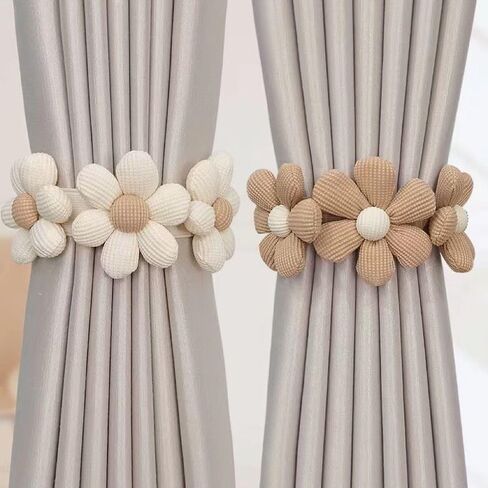 2 Pack Curtain Tiebacks Elegant Decorative Modern Rope Window Holdbacks for Draperies in Saudi Arabia