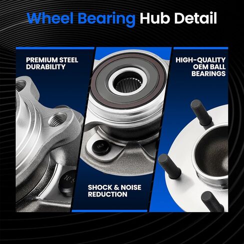 513439 Front Wheel Bearing and Hub Assembly Compatible with Toyota Camry 2018-2022, for Avalon 2021, Compatible with Lexus 2021-2023 ES250, L4 2.5L GAS, 5-Lug with ABS, 1PCS in Saudi Arabia