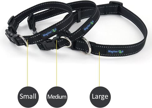 طوق كلب كلاسيكي عاكس (صغير، أخضر هنتر) in Kuwait