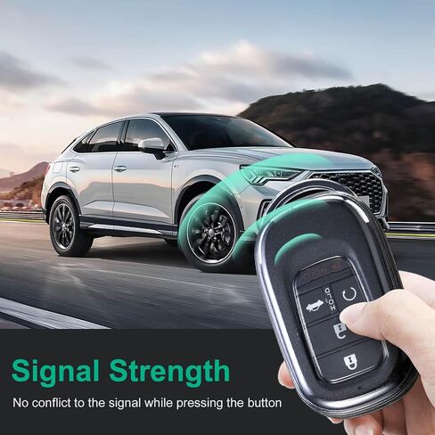 لغطاء مفتاح هوندا الشفاف غطاء حافظة مفتاح فوب من البولي يوريثان مناسب لهوندا سيفيك HRV CRV 2023 2022 ملحقات TPU 5 أزرار حافظة مفتاح بعيد حامي in Kuwait