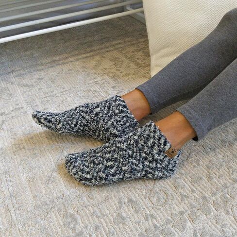 BEARPAW Ladies 6 Pair Pack Cozy Super Soft Warm Lounge Socks Multi Color Patterned Ankle and Low Cut Packs in Kuwait