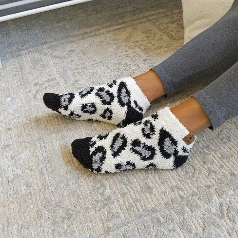 BEARPAW Ladies 6 Pair Pack Cozy Super Soft Warm Lounge Socks Multi Color Patterned Ankle and Low Cut Packs in Kuwait