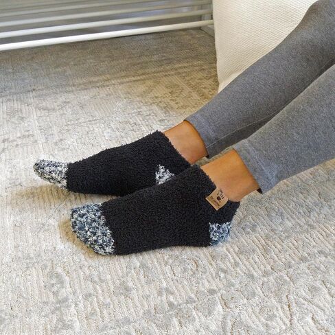 BEARPAW Ladies 6 Pair Pack Cozy Super Soft Warm Lounge Socks Multi Color Patterned Ankle and Low Cut Packs in Kuwait