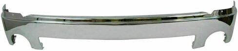Front Bumper Chrome Steel + Lower Valance Air Deflector + Extension Textured + Cover Bracket Direct Replacement Compatible With GMC Sierra 1500 2007-2013 GM1015100 GM1092211 GM1002833 in Saudi Arabia