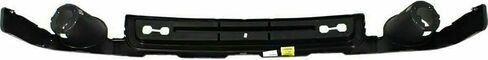 Front Bumper Chrome Steel + Lower Valance Air Deflector + Extension Textured + Cover Bracket Direct Replacement Compatible With GMC Sierra 1500 2007-2013 GM1015100 GM1092211 GM1002833 in Saudi Arabia
