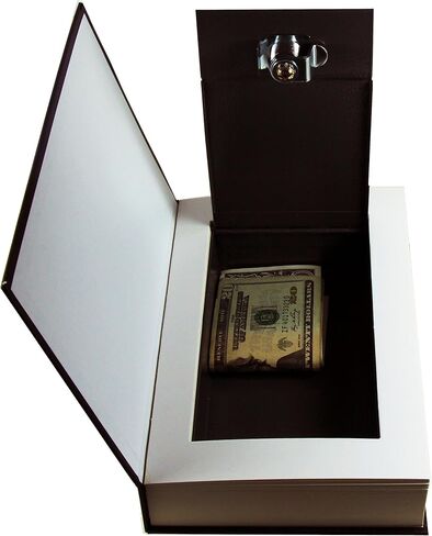 Real Paper Book Locking Booksafe with Combination Combo Dictionary Secret Hidden Safe (Combo/Alice in Wonderland) in Kuwait