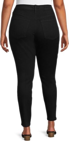 تيرا آند سكاي للسيدات | هاي رايز | 5-جيب | جينز سكيني مقاس كبير | العادية والصغيرة in Kuwait