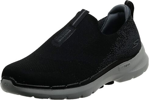 Skechers Men's Go Walk 6 Shoes, Charcoal, 13 XW US in Saudi Arabia