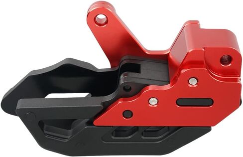 NICECNC Red Motorcycle Chain Guide Compatible with Beta 125RR 200RR 250/300 RR & XTrainer 350/390/400 RR 430/450/480 RR CNC Machined 450/525 RM 450/525 RS 525RS 2010-2025 See Fitment in Saudi Arabia