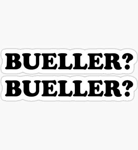 Ferris Bueller - Sticker Graphic - Waterproof - Fade Resistant Die Cut in Saudi Arabia
