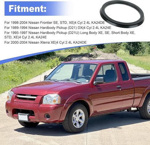 Lower Air CLeaner Filter Cover Seal 16523-86G00 Compatible with Nissan Frontier, Xterra, Hardbody Pickup (D21,D21U) 4 Cyl 2.4L Engine in Saudi Arabia