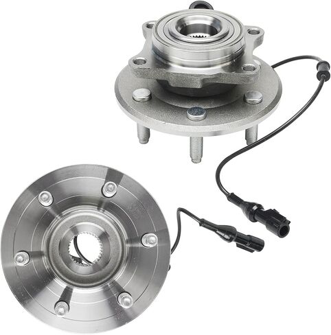 Detroit Axle - 2WD Wheel Bearing Hubs for 2003-2006 Ford Expedition Lincoln Navigator 2004 2005 4 Wheel Hub Bearings Assembly Front & Rear Replacement in Saudi Arabia