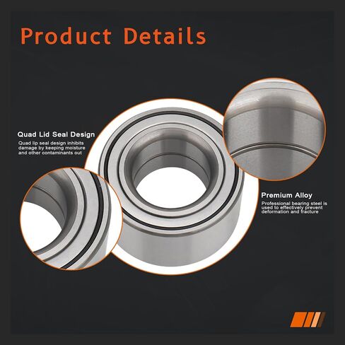 DRIVESTAR 510062 Front Wheel Hub Bearing 2000-2005 for Toyota Echo, 2004-2006 for Scion xA, 2004-2006 for Scion xB in Saudi Arabia