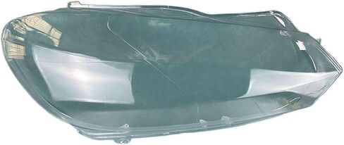 Transparent Headlight Cover Compatible With Compatible With Golf 6 Xenon GTI 2010-2013 | Plexiglass Lens(High Right) in Kuwait