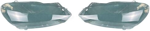 Transparent Headlight Cover Compatible With Compatible With Golf 6 Xenon GTI 2010-2013 | Plexiglass Lens(High Right) in Kuwait