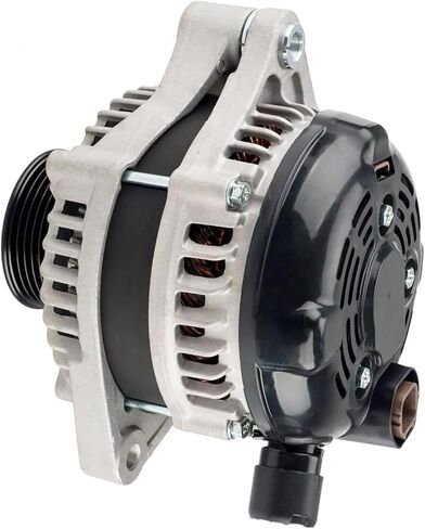 محور ديترويت - مولد كهربائي لسيارة جيب رانجلر 2009-2011 2008-2010 دودج جراند كارافان كرايسلر تاون آند كانتري [140A 14V]، مولد كهربائي مع استبدال بكرة 6 أخدود in Kuwait
