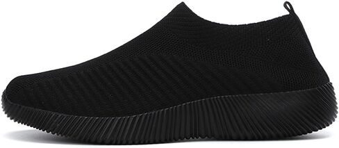 Women's Athletic Walking Shoes Slip On Casual Lightweight Breathable Mesh Tennis Workout Sneakers in Saudi Arabia