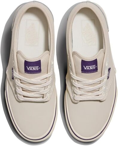 Vans Women's Atwood Shoe | Low-Top Fashion Sneakers for Work, Walking & Casual Everyday Wear, Reflective Lace Oatmeal, 9 in Saudi Arabia